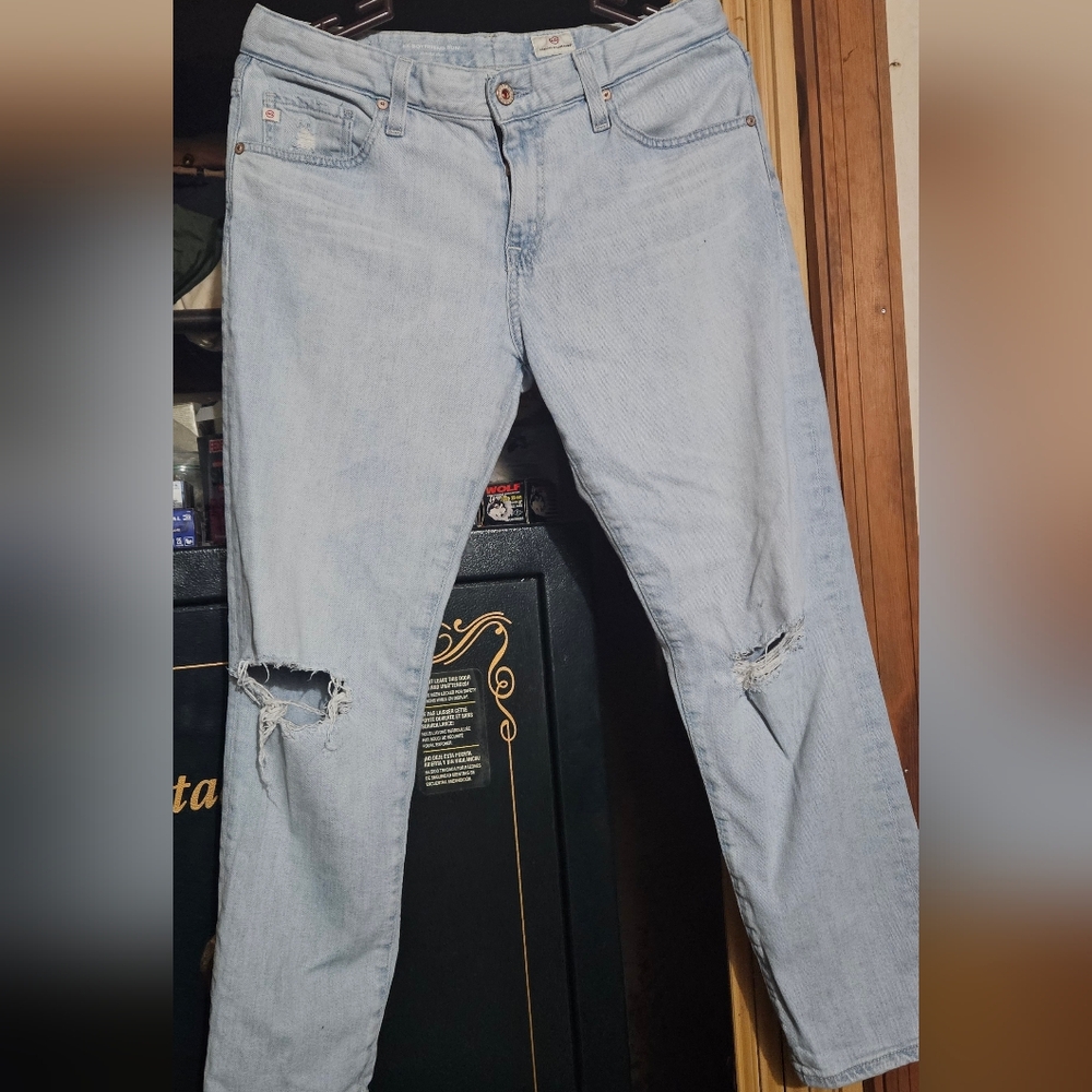 AG Adriano Goldschmied Slouchy Slim Boyfriend Jeans